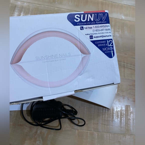 SUNUV 2-in-1 LED UV Lamp SUNSHINE NAILS gel polish machine - Picture 8 of 8